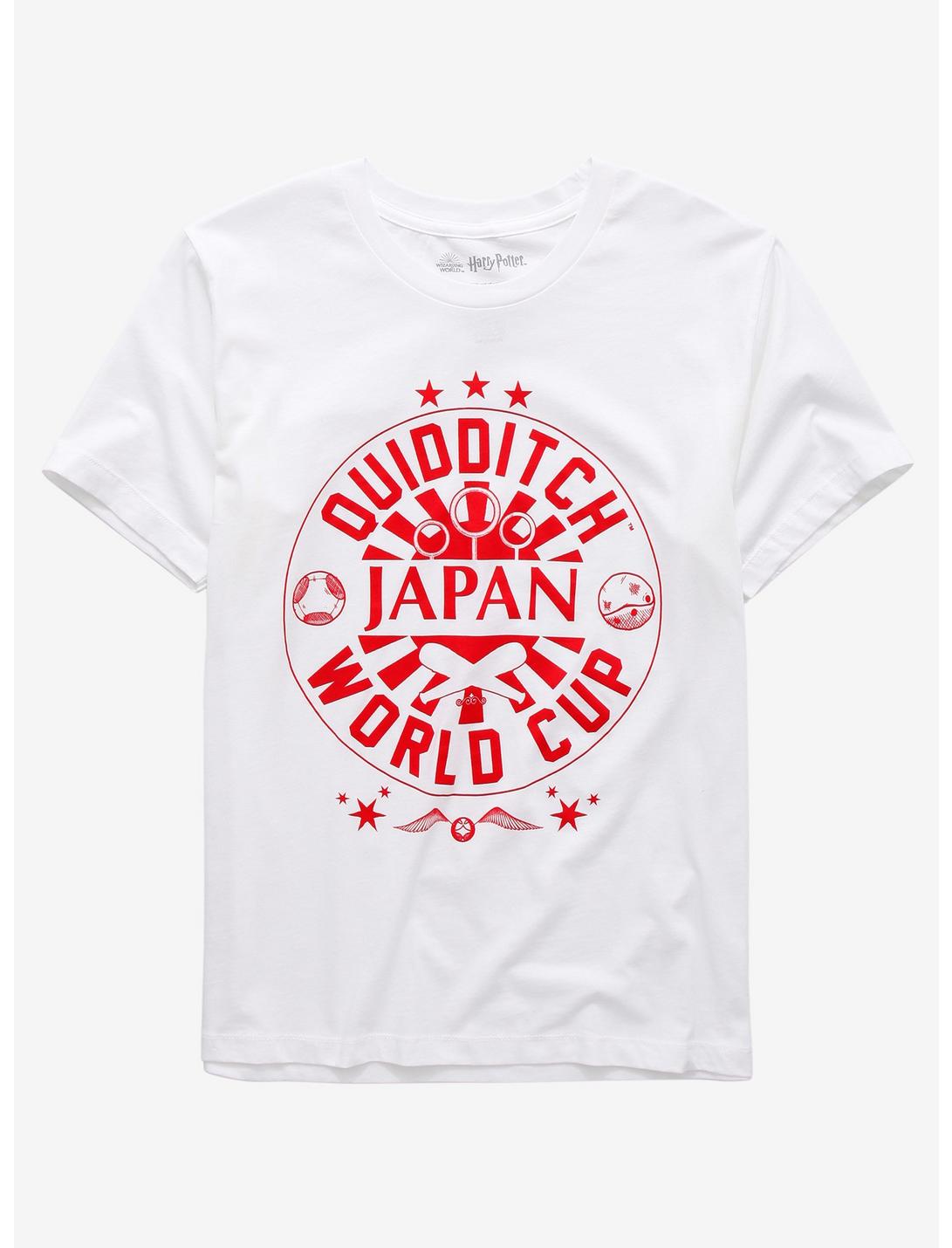 Harry Potter Quidditch World Cup Japan T-Shirt - BoxLunch Exclusive, OFF WHITE, hi-res
