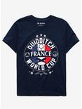 Harry Potter Quidditch World Cup France T-Shirt - BoxLunch Exclusive, NAVY, hi-res
