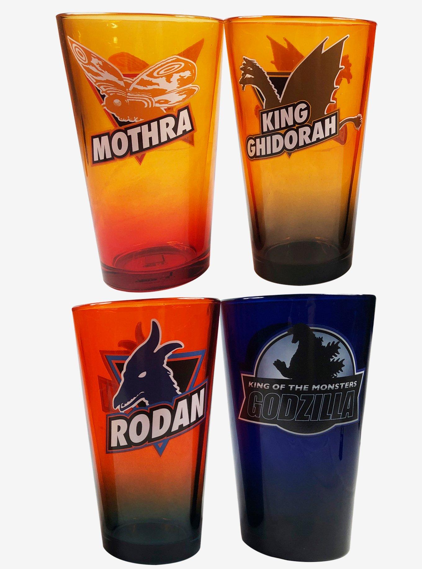 Godzilla Monsters Pint Glass Set, , hi-res