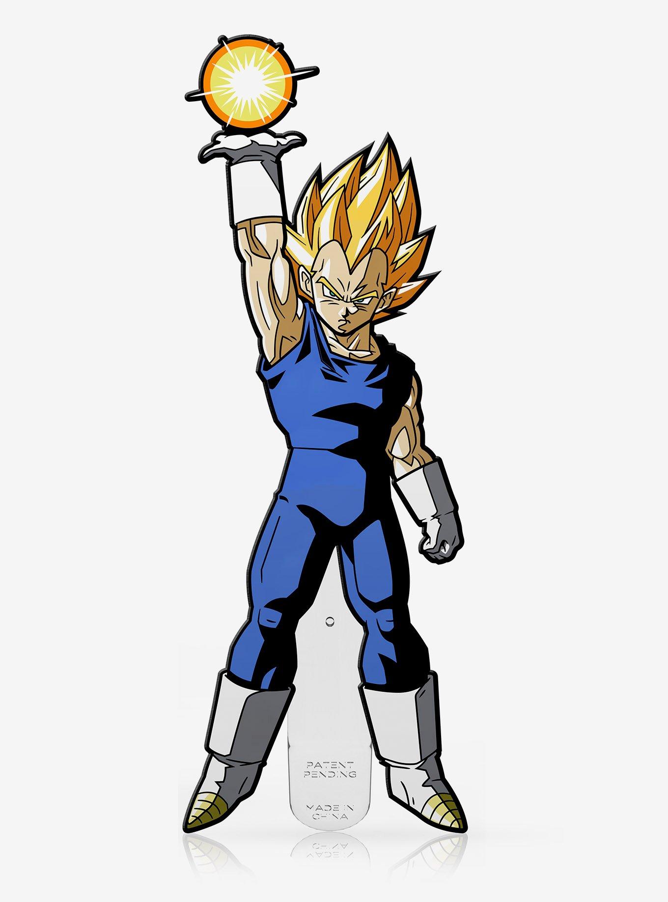 FiGPiN Dragon Ball Z Super Saiyan Vegeta Collectible Enamel Pin, , hi-res
