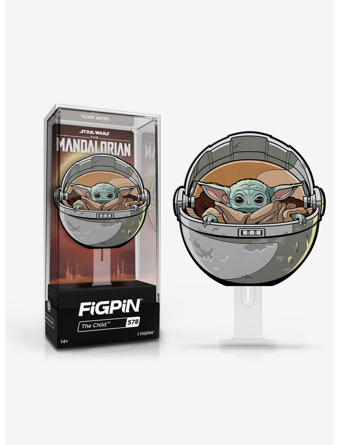 FiGPiN Star Wars The Mandalorian The Child In Pod Enamel Pin, , hi-res