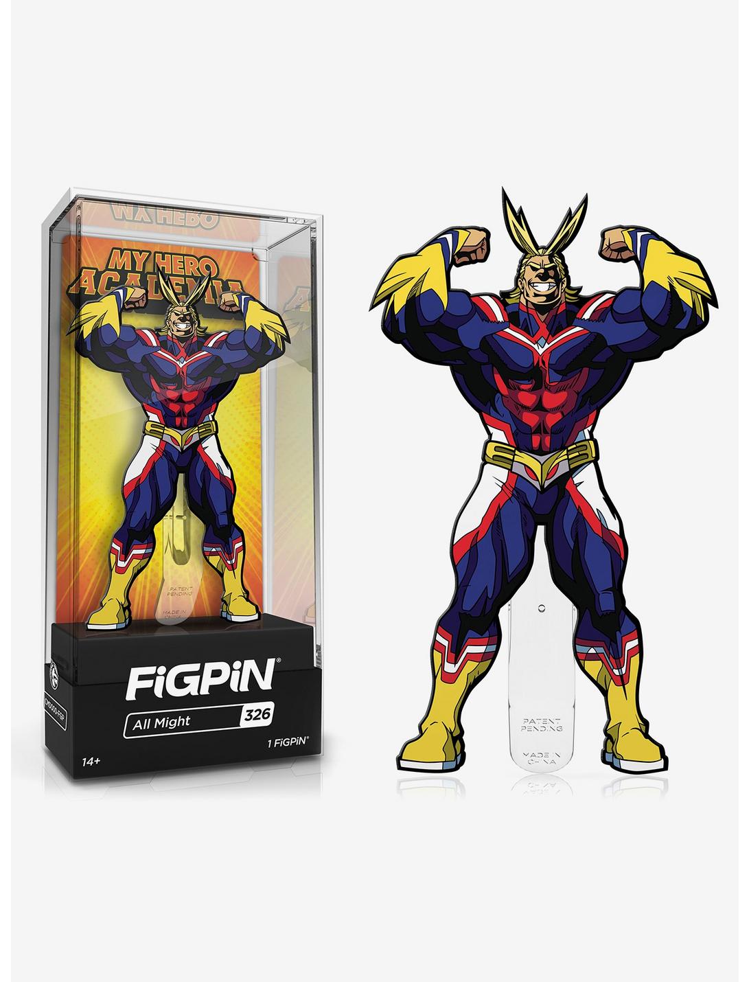 FiGPiN My Hero Academia All Might (Flexed Arms) Enamel Pin, , hi-res