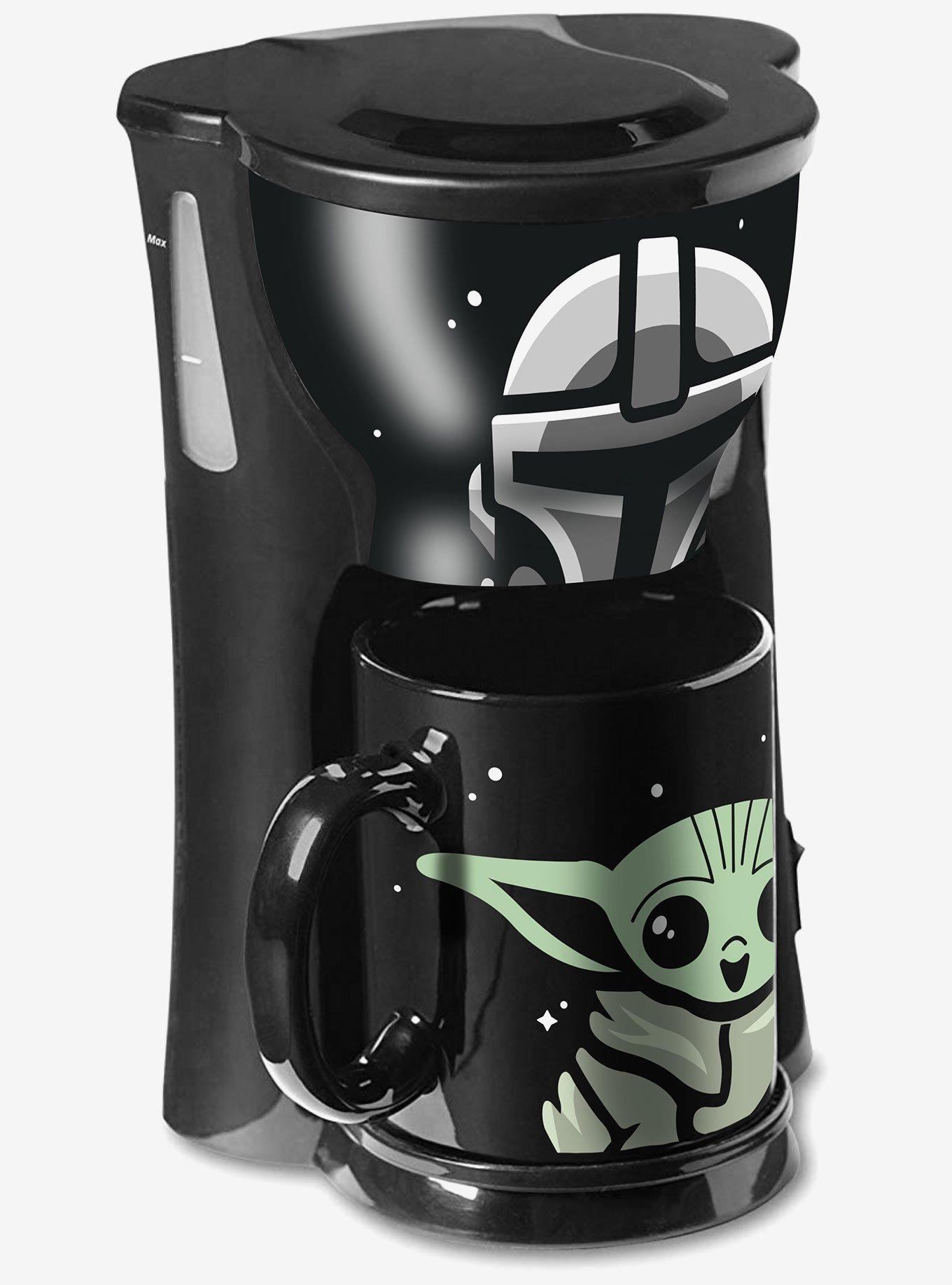 Star Wars The Mandalorian The Coffee Is Working 14oz Ceramic Mug Beige
