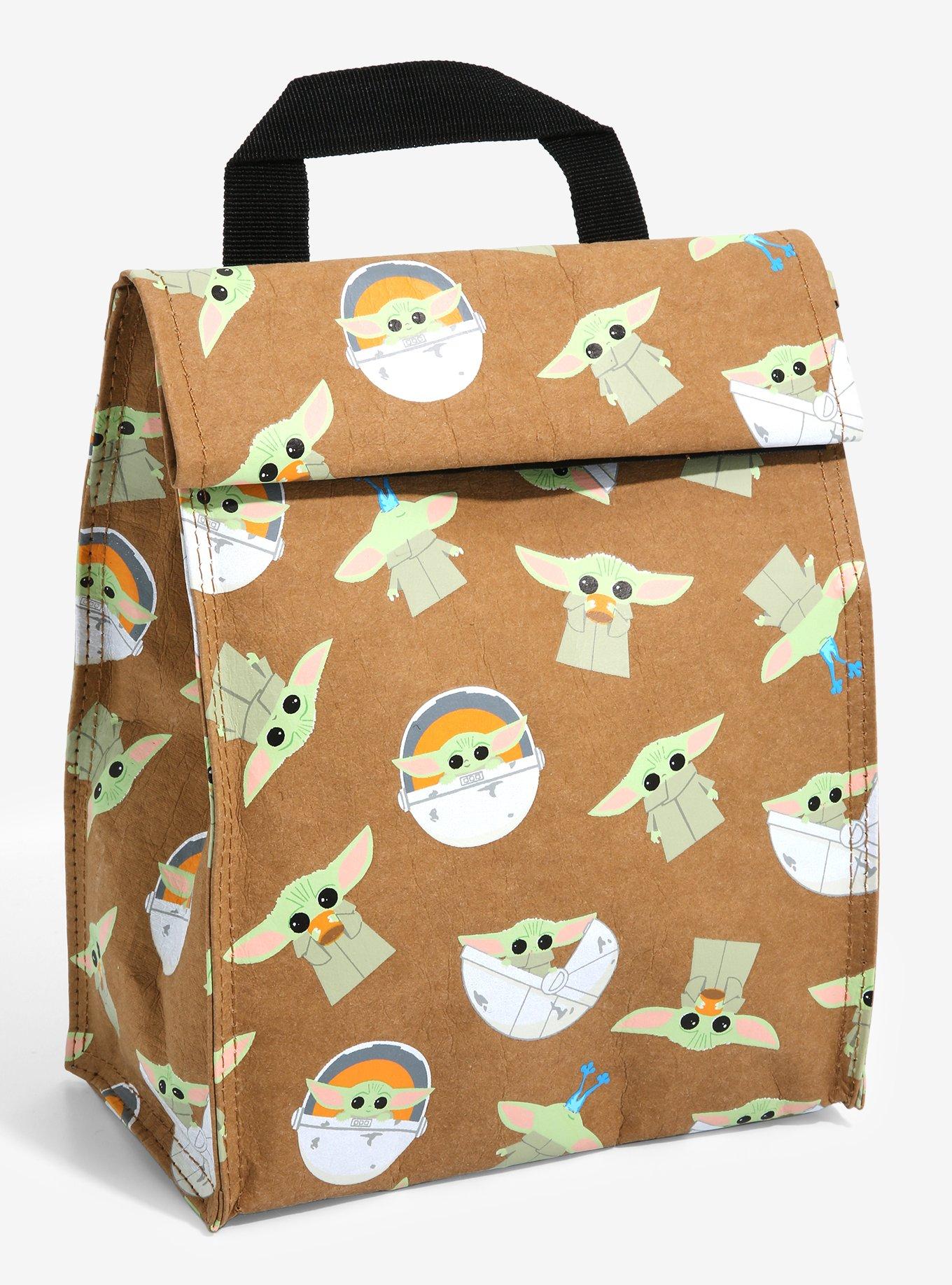 Star Wars The Mandalorian Chibi Grogu Lunch Bag - BoxLunch Exclusive, , hi-res