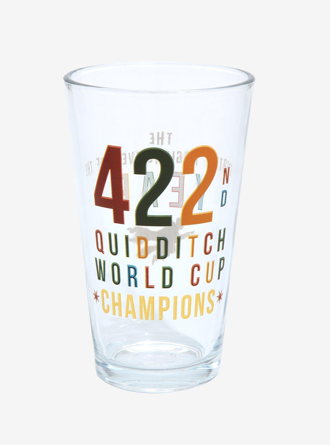 Harry Potter 422nd Quidditch World Cup Pint Glass, , hi-res
