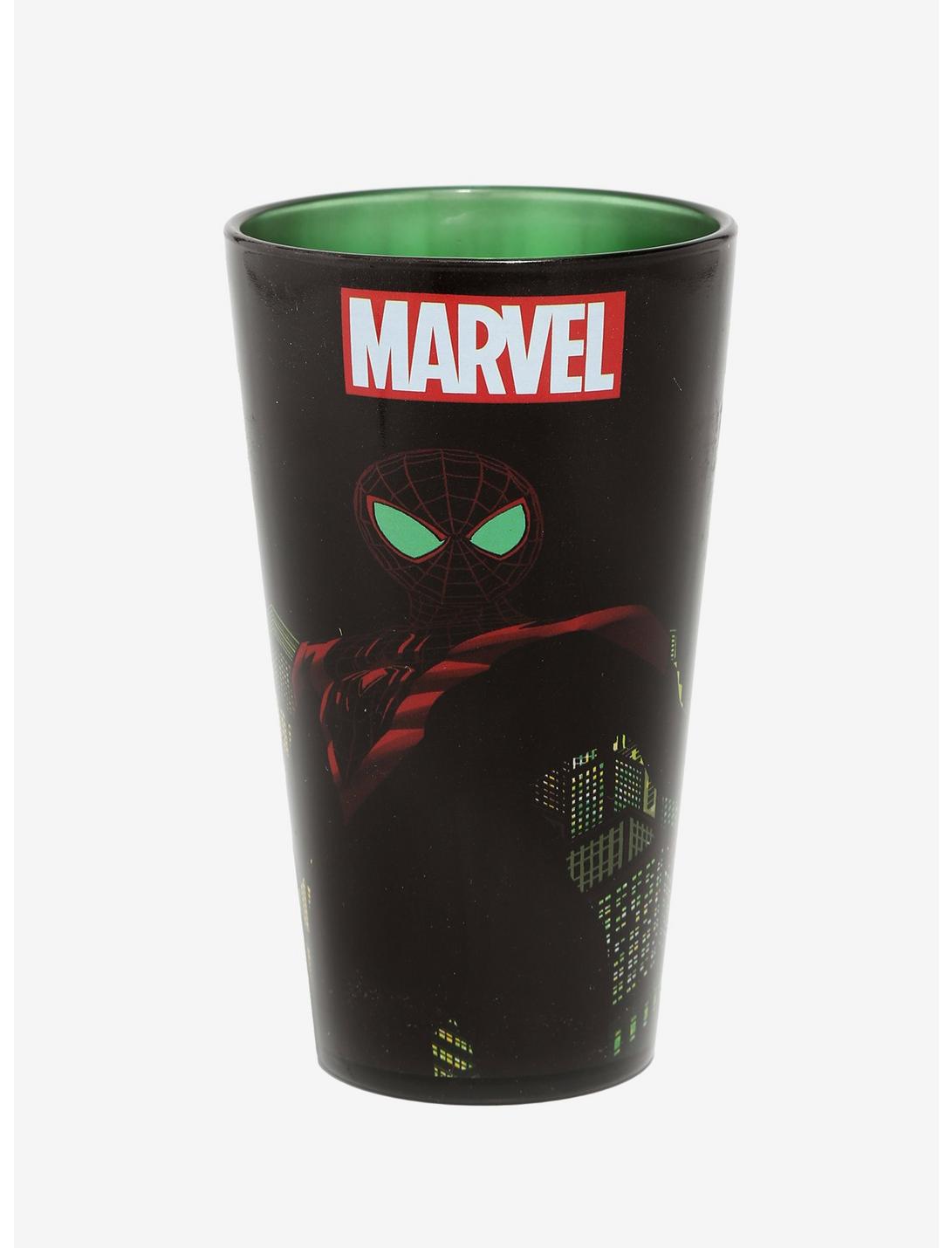 Marvel Spider-Man Miles Morales Pint Glass - BoxLunch Exclusive, , hi-res