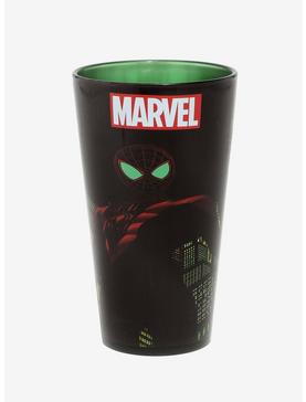 Plus Size Marvel Spider-Man Miles Morales Pint Glass - BoxLunch Exclusive, , hi-res