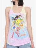 Sailor Moon Sailor Scouts Pastel Tie-Dye Girls Tank Top, MULTI, hi-res