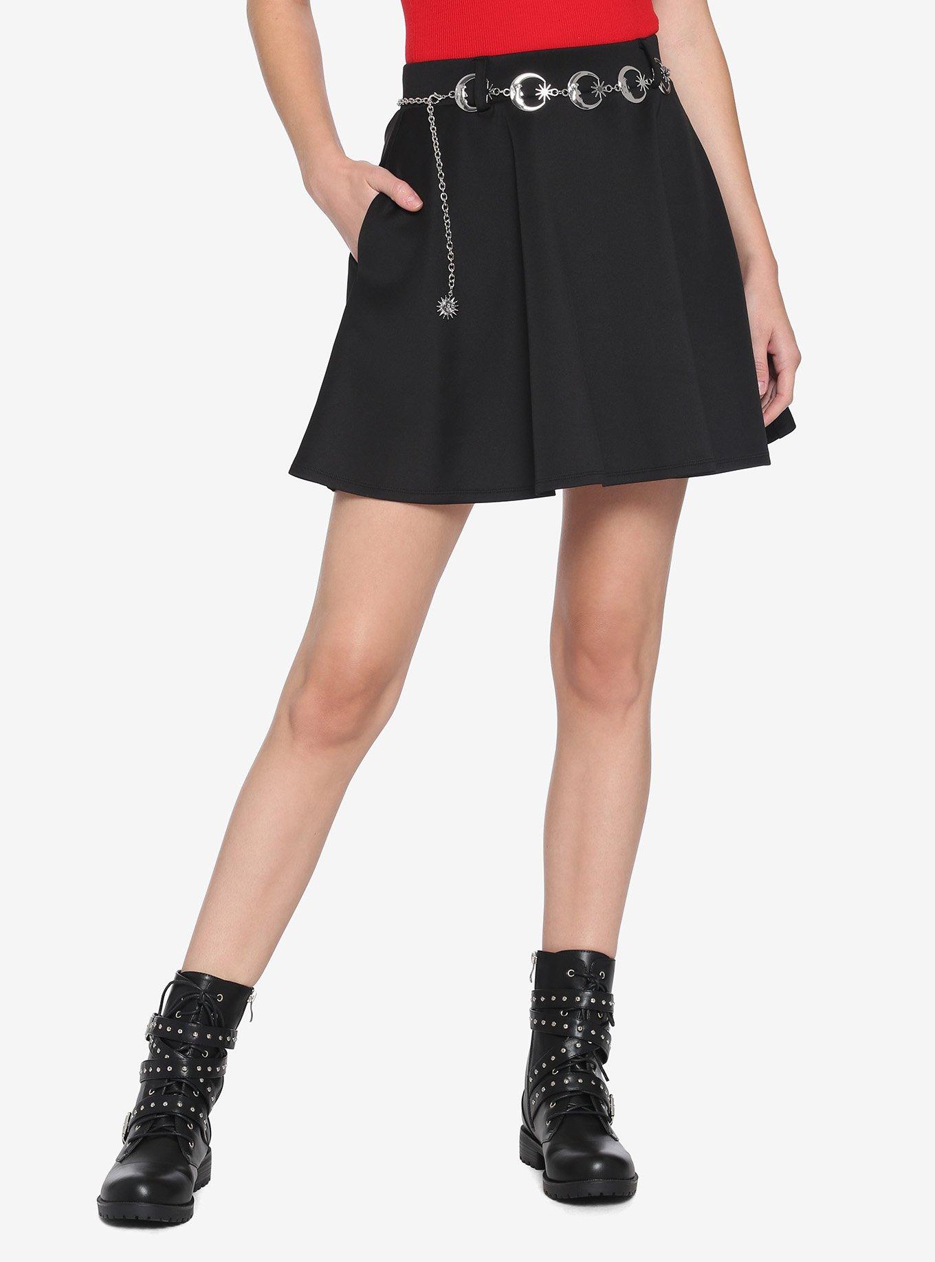 Belt 2024 skater skirt