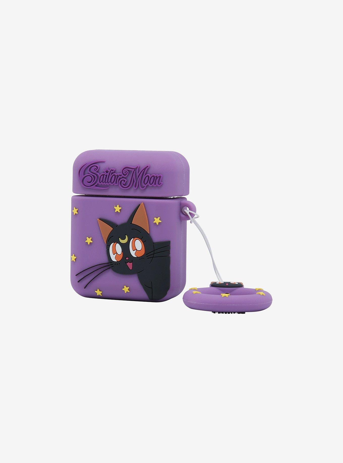 Sailor Moon Luna Wireless Earbud Case Cover, , hi-res