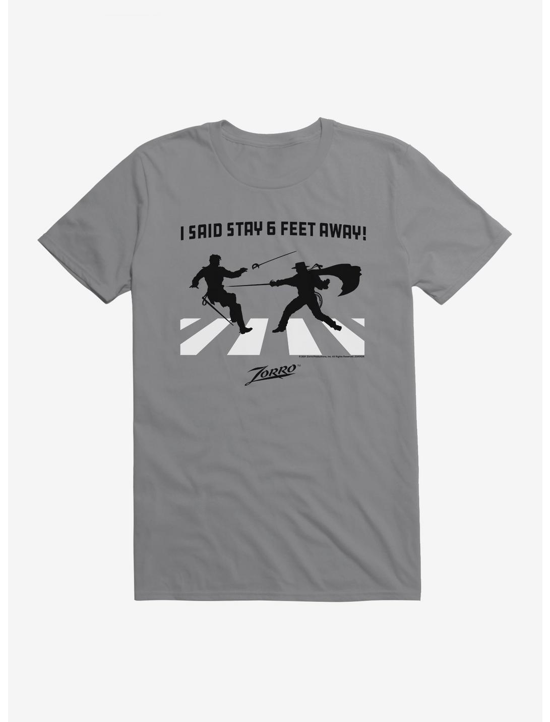 Zorro Six Feet Away T-Shirt, , hi-res