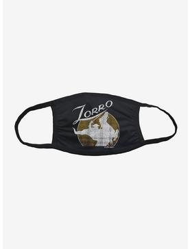 Zorro Retro Silhouette Face Mask, , hi-res