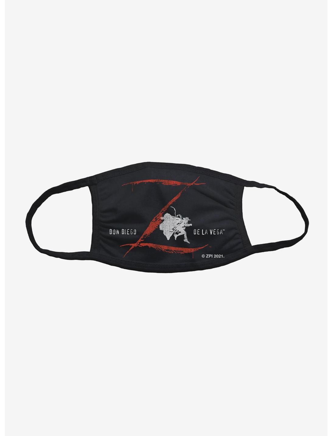 Zorro Don Diego Red Z Face Mask, , hi-res