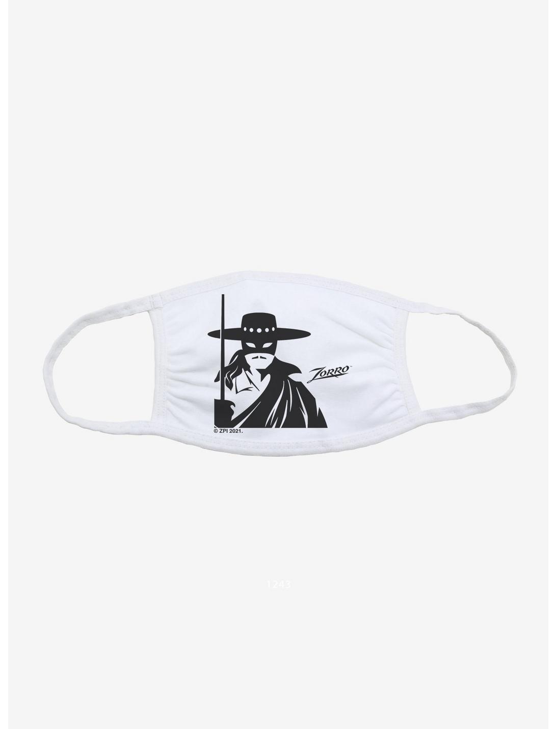 Plus Size Zorro Silhouette Face Mask, , hi-res