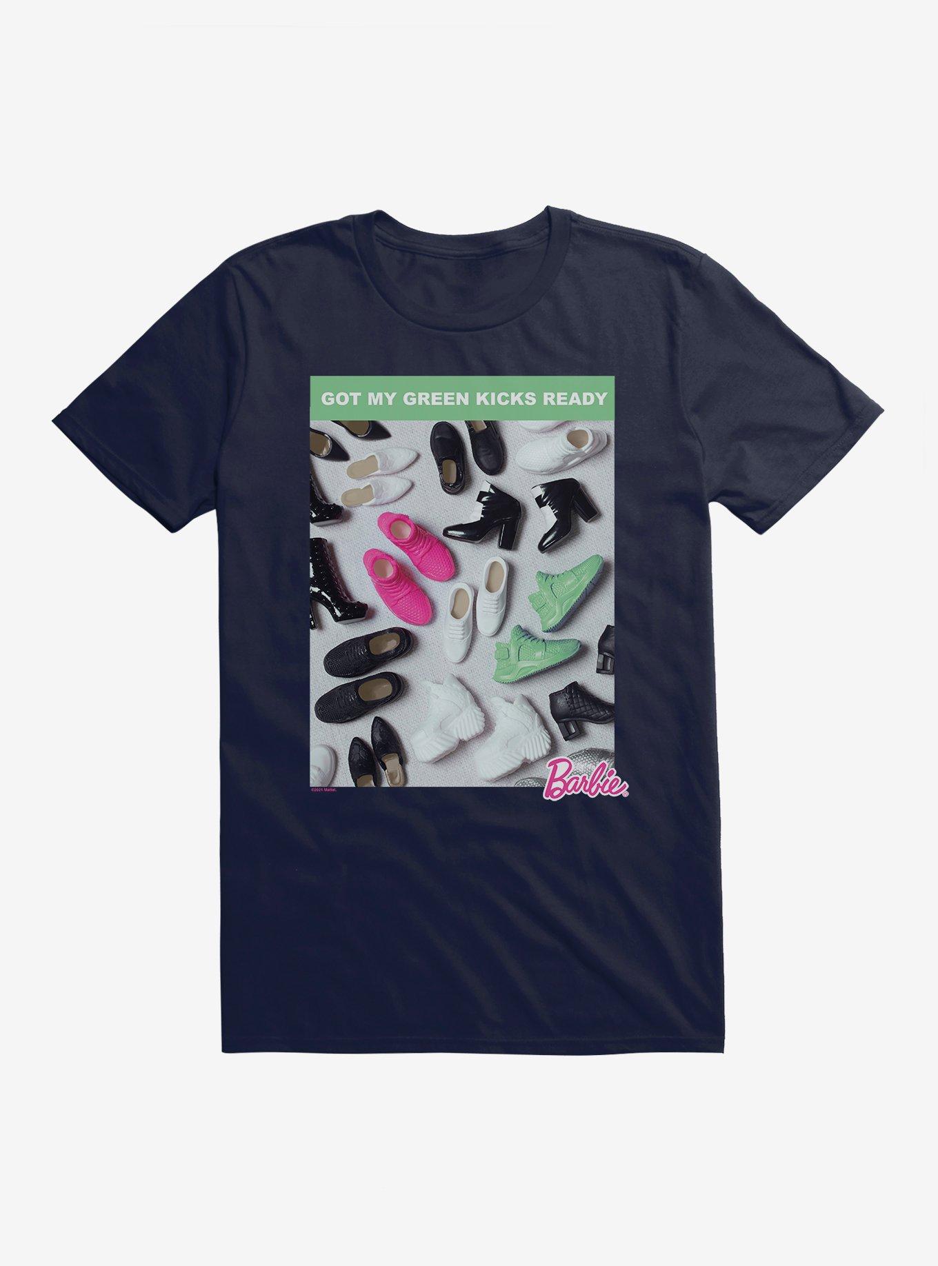 Barbie St. Patrick's Day Green Kicks T-Shirt, , hi-res