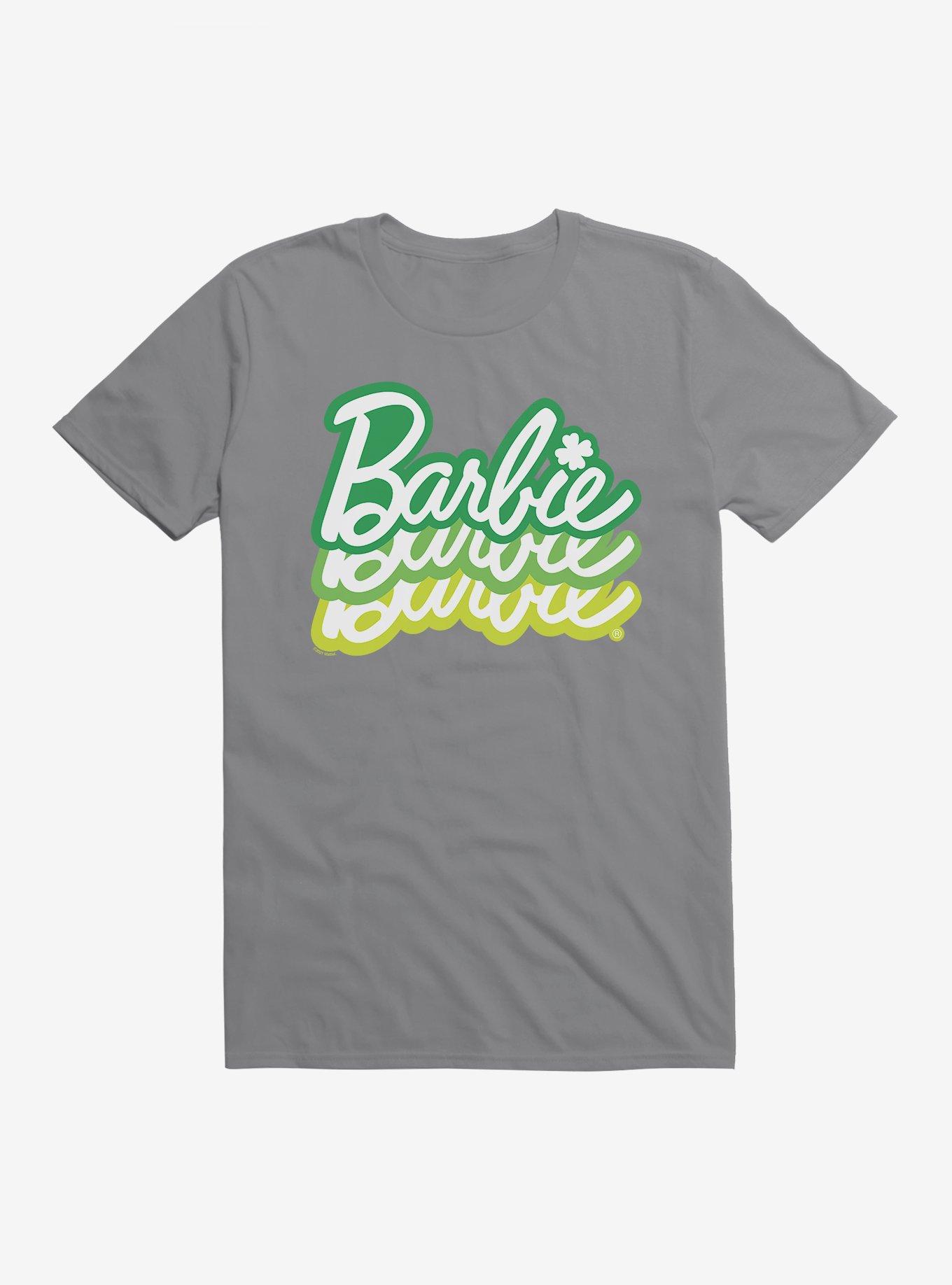 Barbie St. Patrick's Day Green Ombre T-Shirt, STORM GREY, hi-res