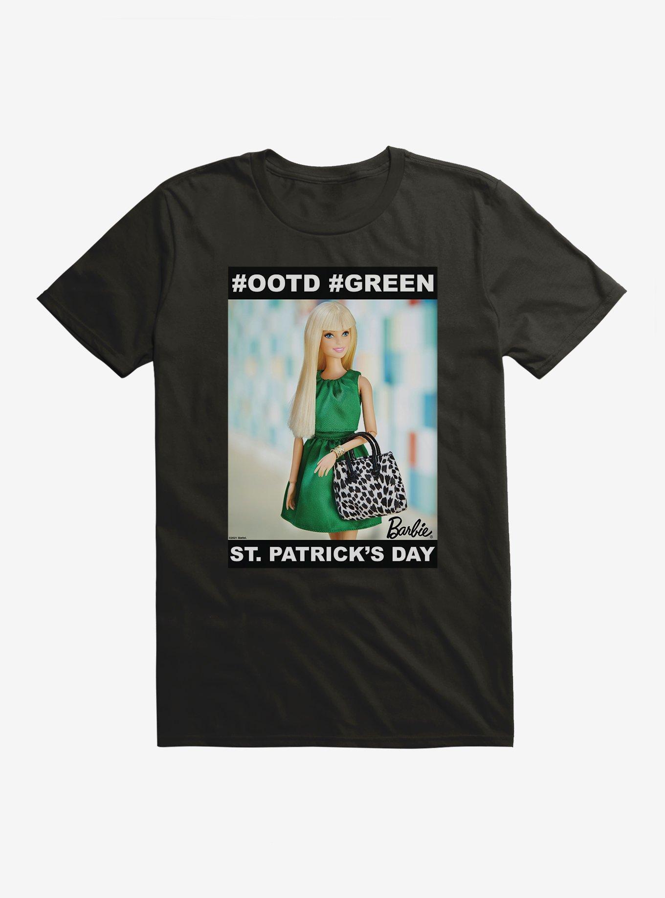 Barbie St. Patrick's Day #OOTD #GREEN T-Shirt