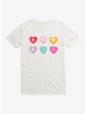 Barbie Valentine's Day Candy Heart T-Shirt, WHITE, hi-res