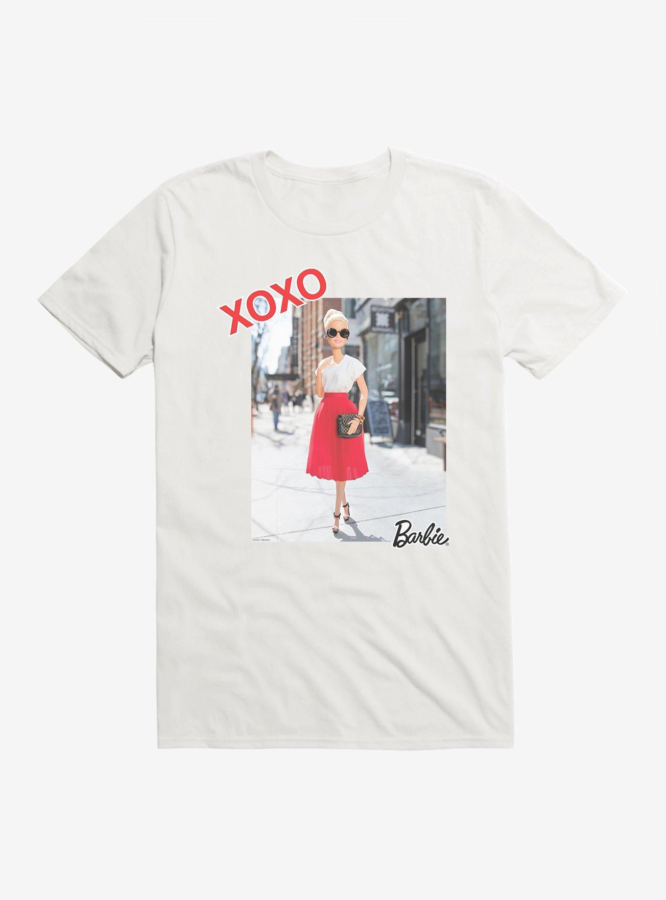 Barbie Valentine's Day XOXO T-Shirt, WHITE, hi-res