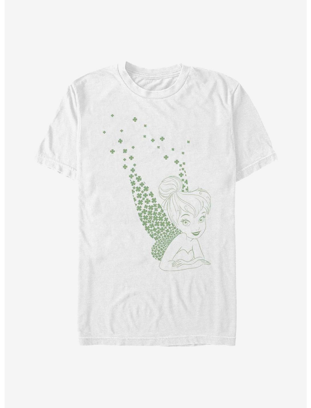 Disney Peter Pan Tink Clovers T-Shirt, WHITE, hi-res