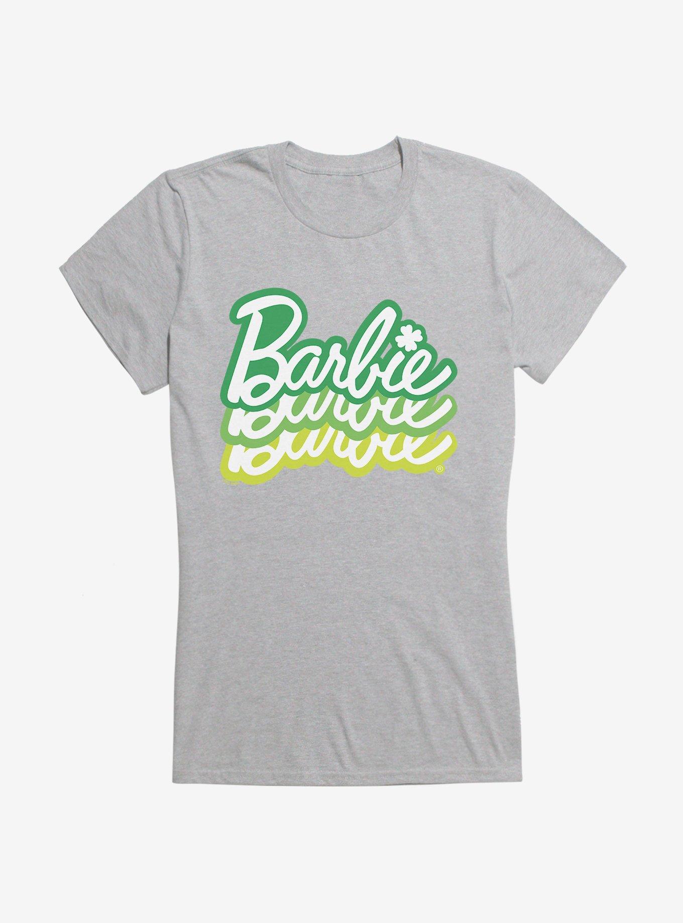 Barbie St. Patrick's Day Green Ombre Girls T-Shirt, , hi-res