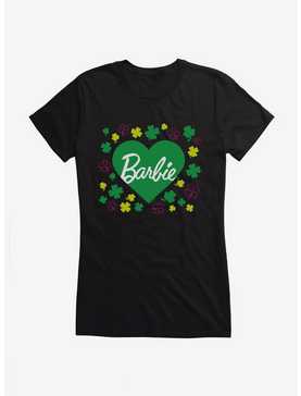 Barbie St. Patrick's Day Shamrock Love Girls T-Shirt, , hi-res