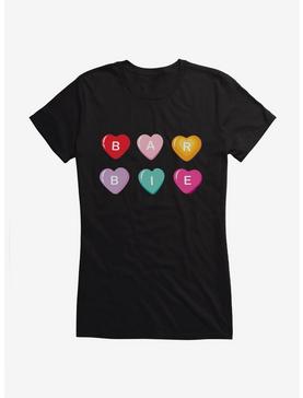 Barbie Valentine's Day Candy Heart Girls T-Shirt, , hi-res