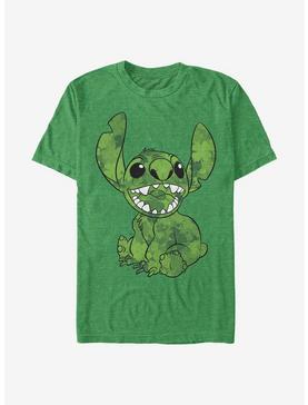 Disney Lilo & Stitch Clover Fill T-Shirt, KEL HTR, hi-res