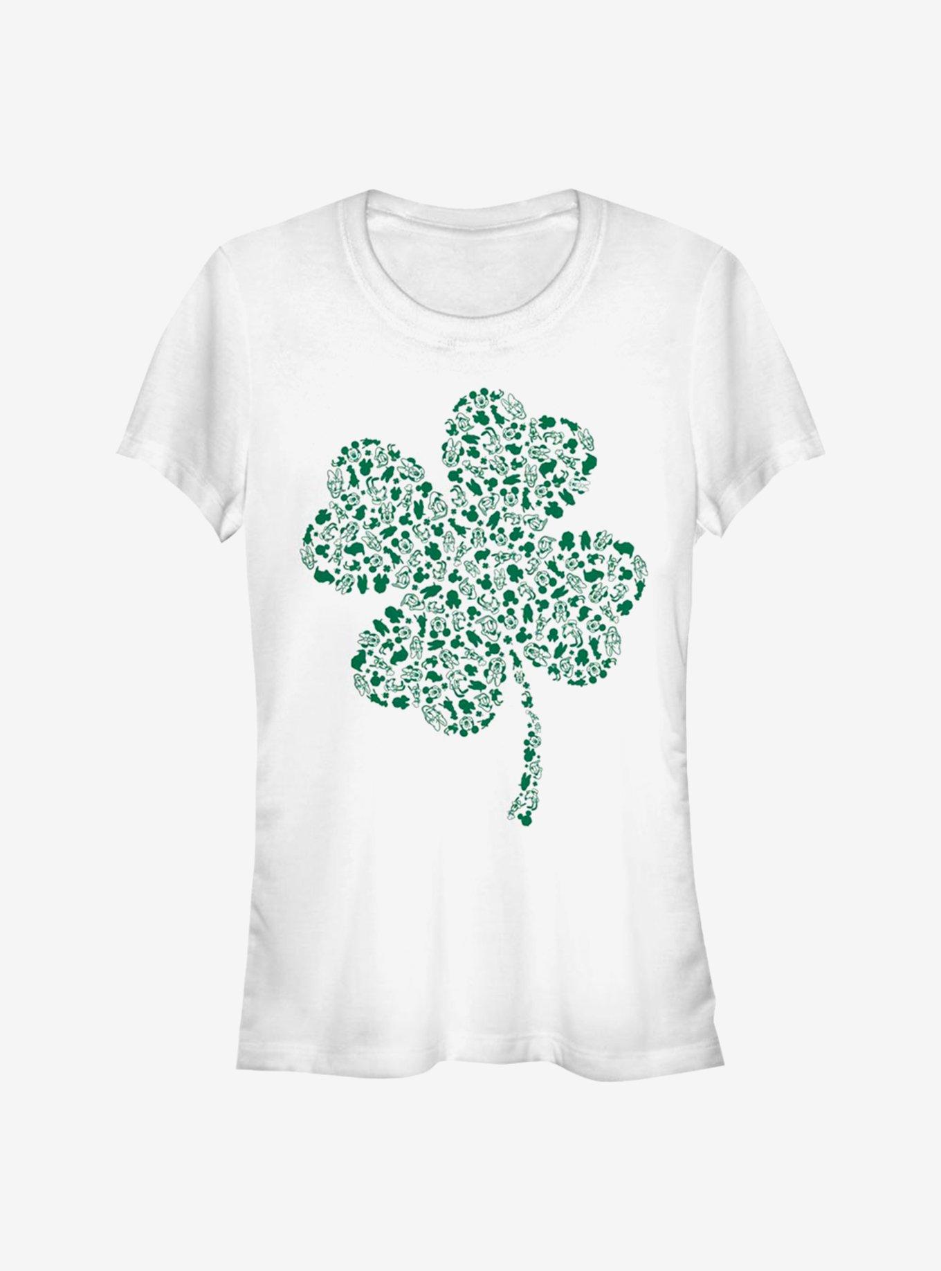 Disney Mickey Mouse Shamrock Fill Girls T-Shirt, , hi-res