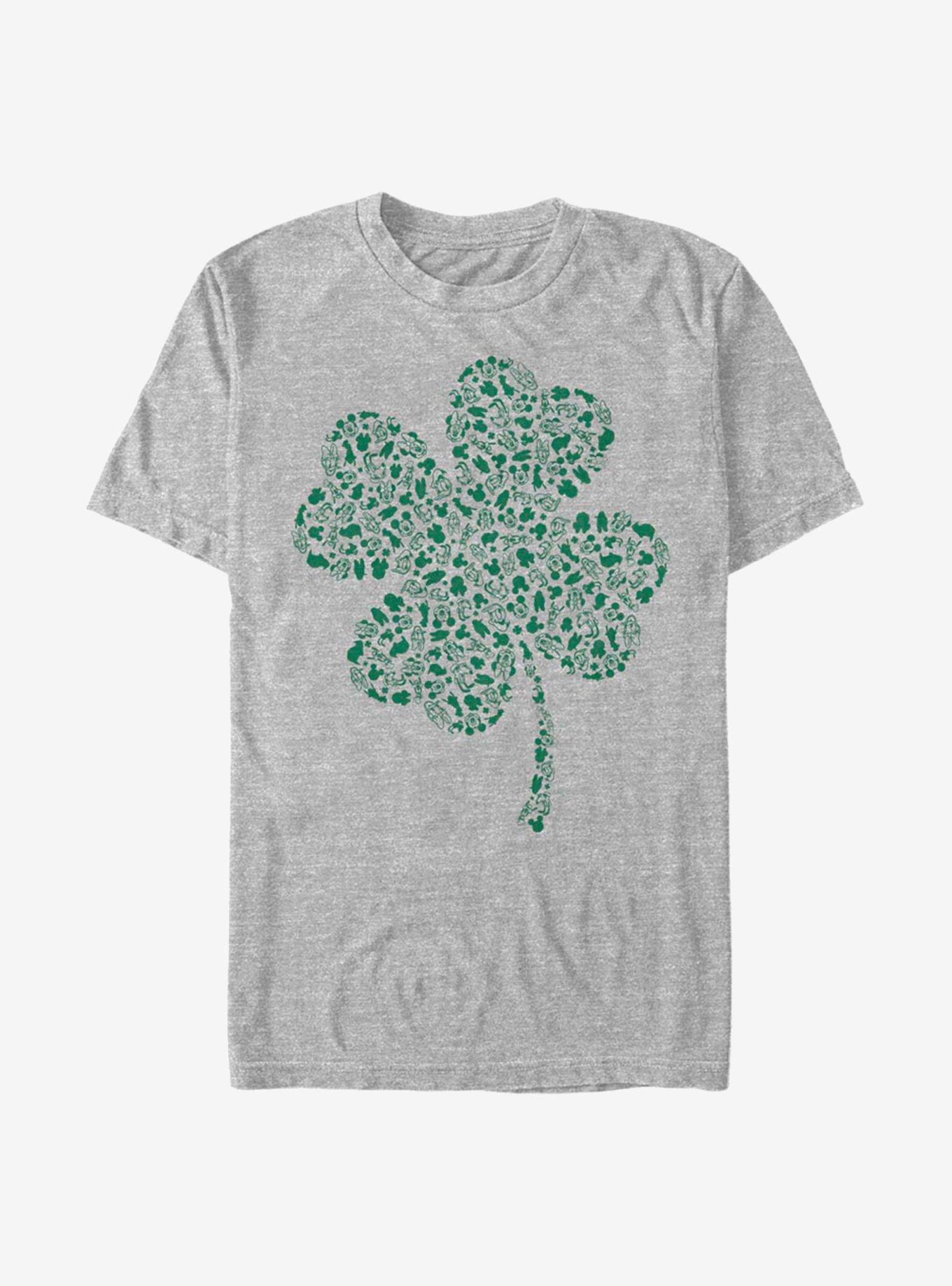 Disney Mickey Mouse Shamrock Fill T-Shirt, , hi-res