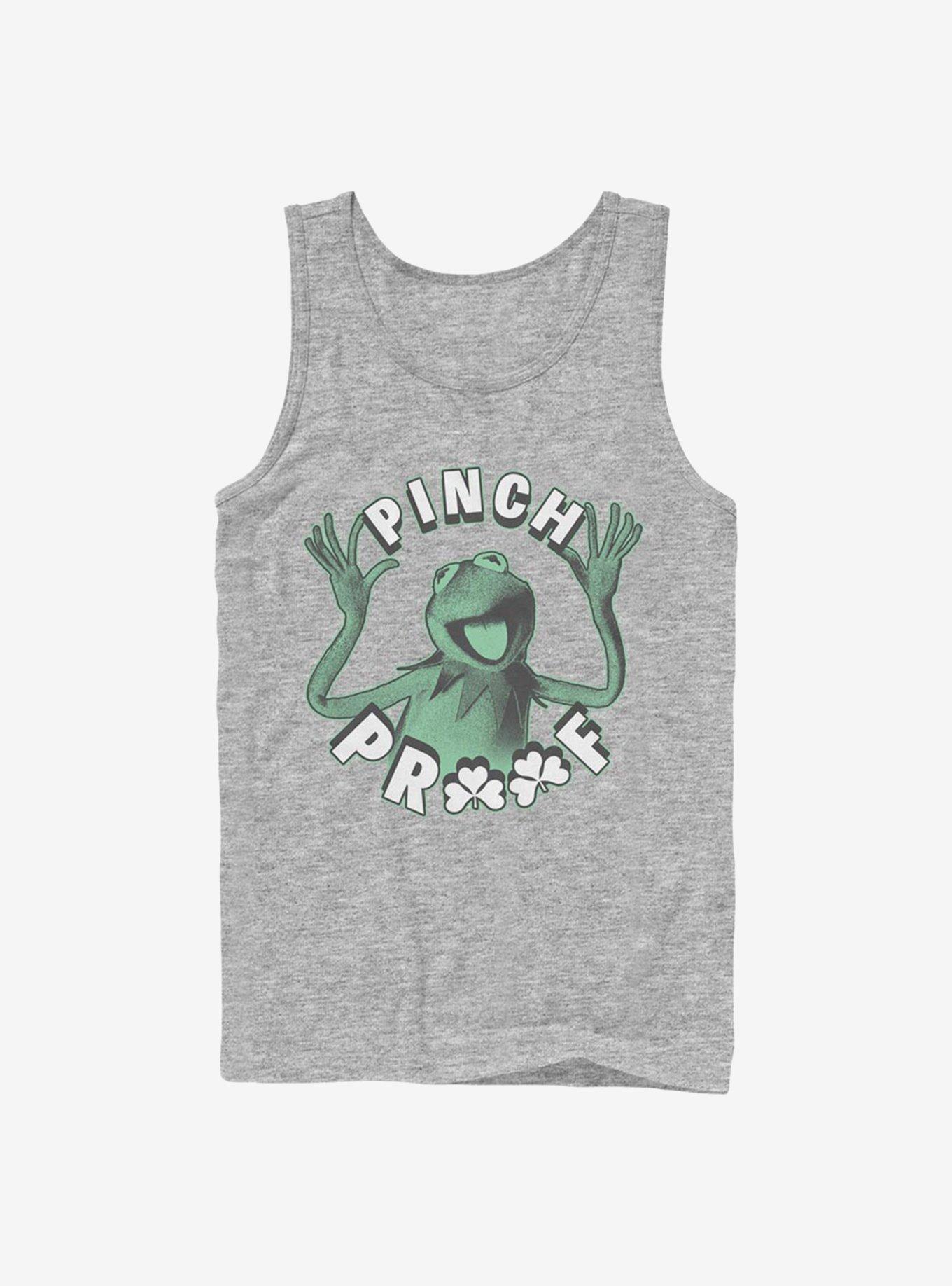 Disney The Muppets Pinch Proof Kermit Tank, ATH HTR, hi-res