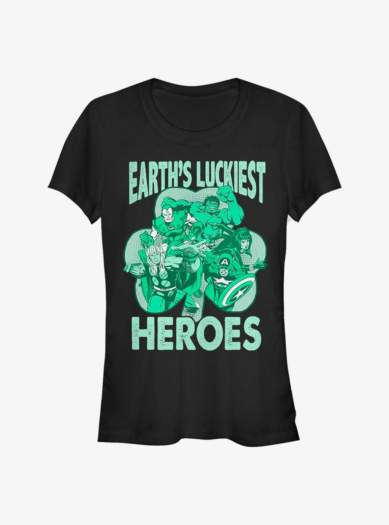 Marvel Avengers Luck Of The Hero Girls T-Shirt, , hi-res