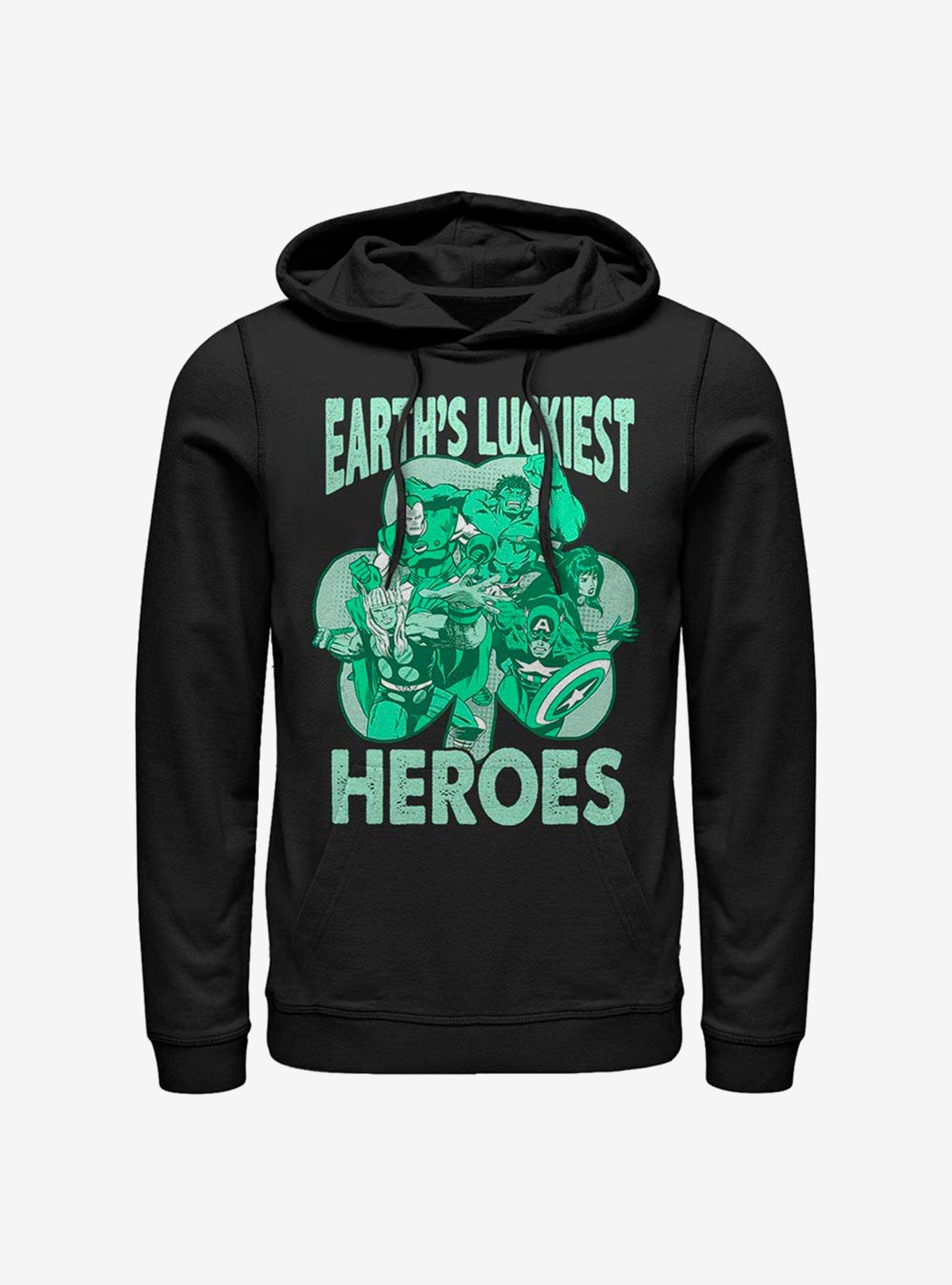 Marvel Avengers Luck Of The Hero Hoodie