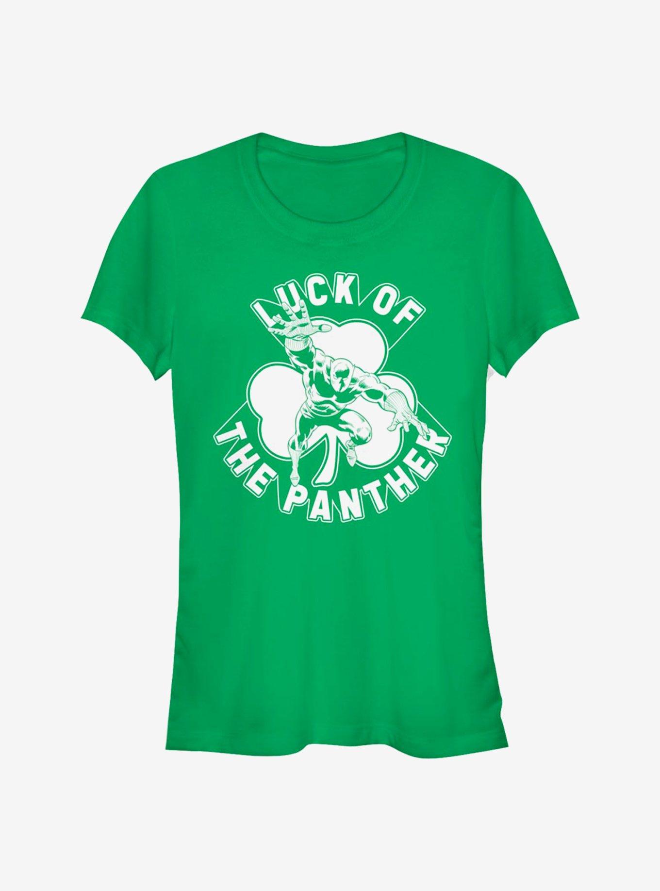 Marvel Black Panther Lucky Black Panther Girls T-Shirt, KELLY, hi-res