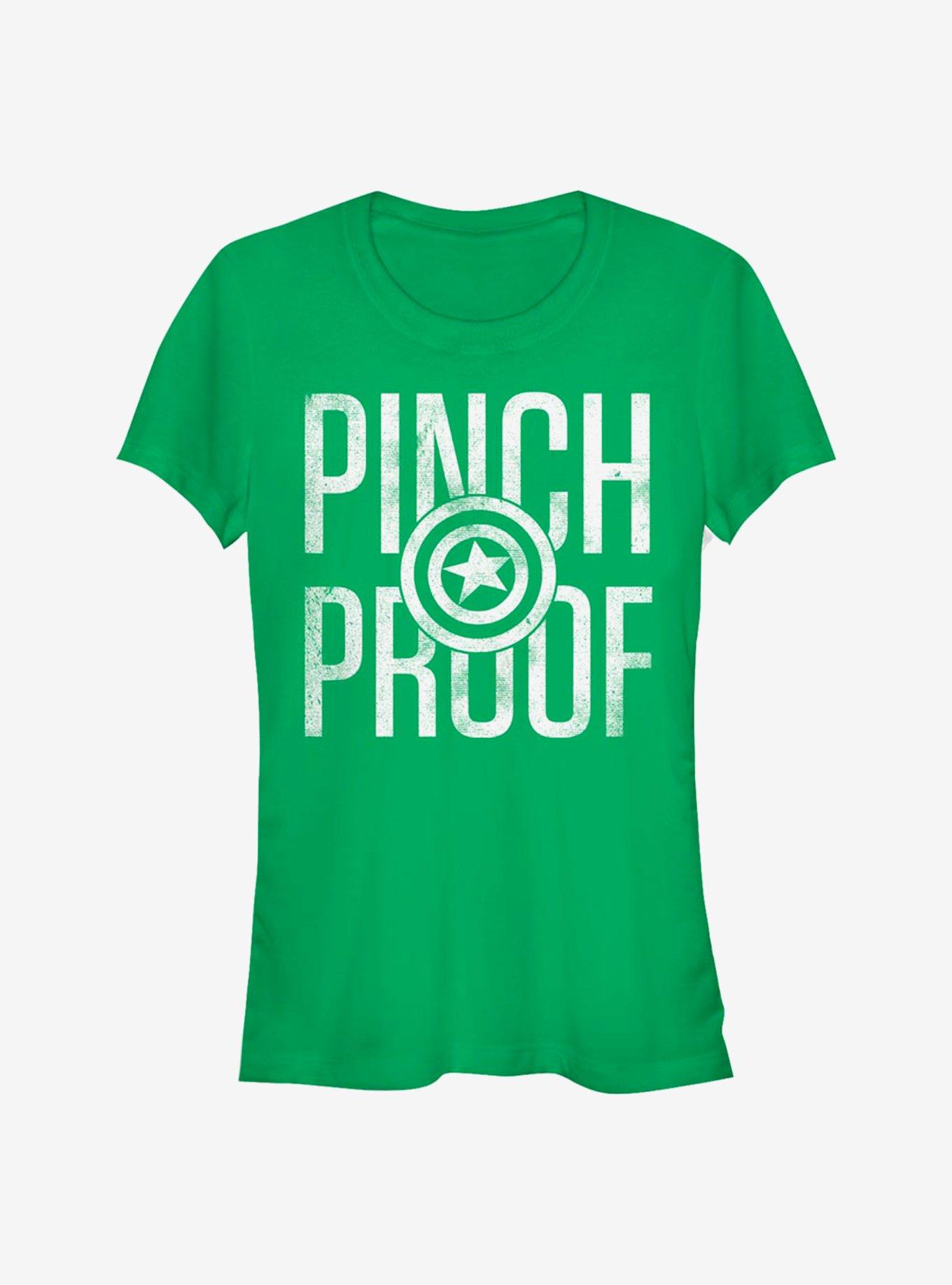 Marvel Captain America Pinch Proof Girls T-Shirt, KELLY, hi-res