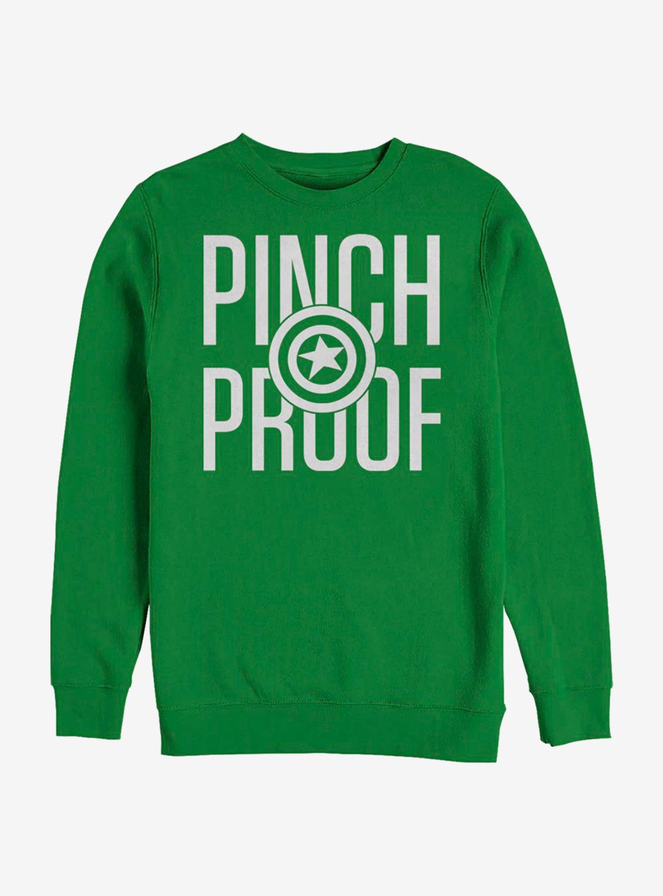 Marvel Captain America Pinch Proof Crew Sweatshirt, , hi-res