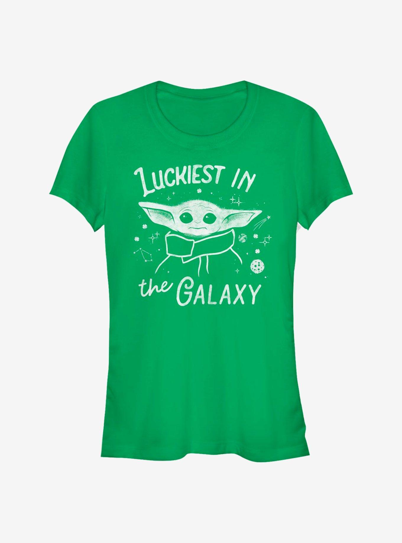 Star Wars The Mandalorian Luckiest In The Galaxy The Child Girls T-Shirt, , hi-res