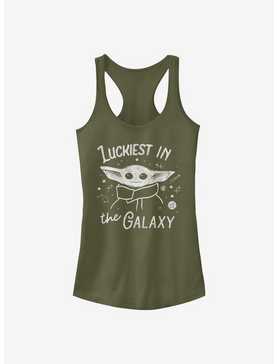Star Wars The Mandalorian Luckiest In The Galaxy The Child Girls Tank Top, , hi-res