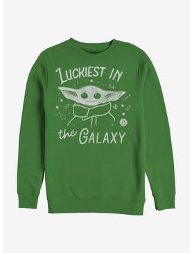Star Wars The Mandalorian Luckiest In The Galaxy The Child Sweatshirt, , hi-res