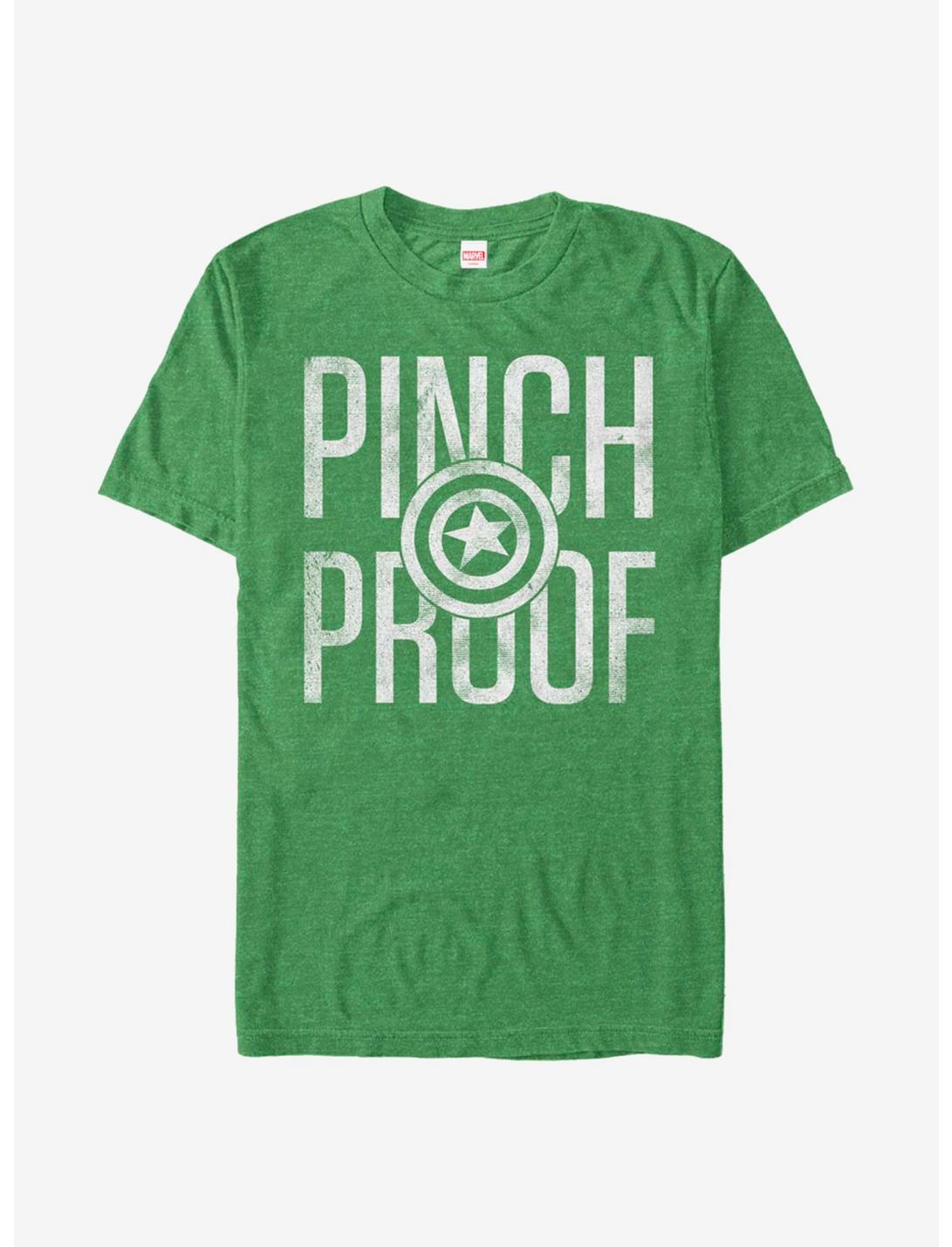 Marvel Captain America Pinch Proof T-Shirt, KEL HTR, hi-res
