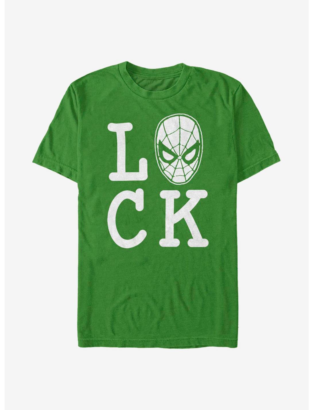 Marvel Spider-Man Spider Luck T-Shirt, KELLY, hi-res