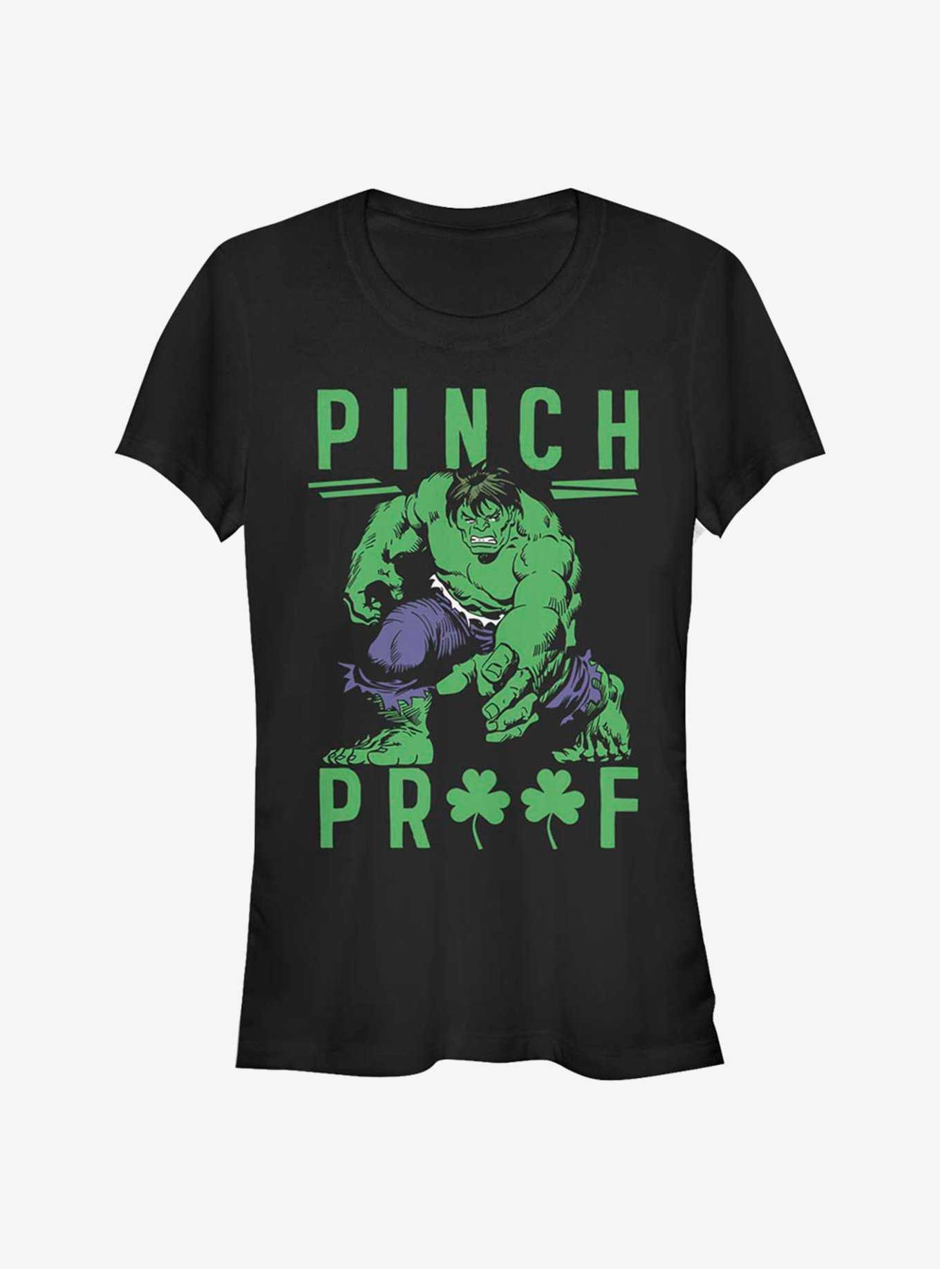 Marvel The Hulk Green Pinch Girls T-Shirt, , hi-res
