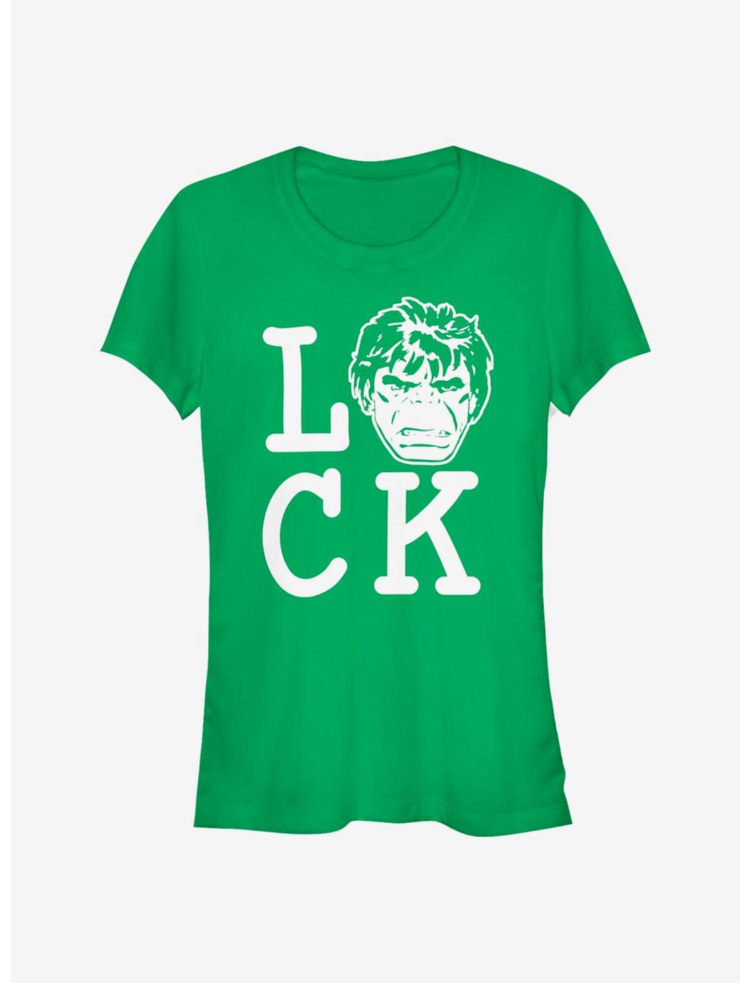 Marvel The Hulk Luck Girls T-Shirt, KELLY, hi-res
