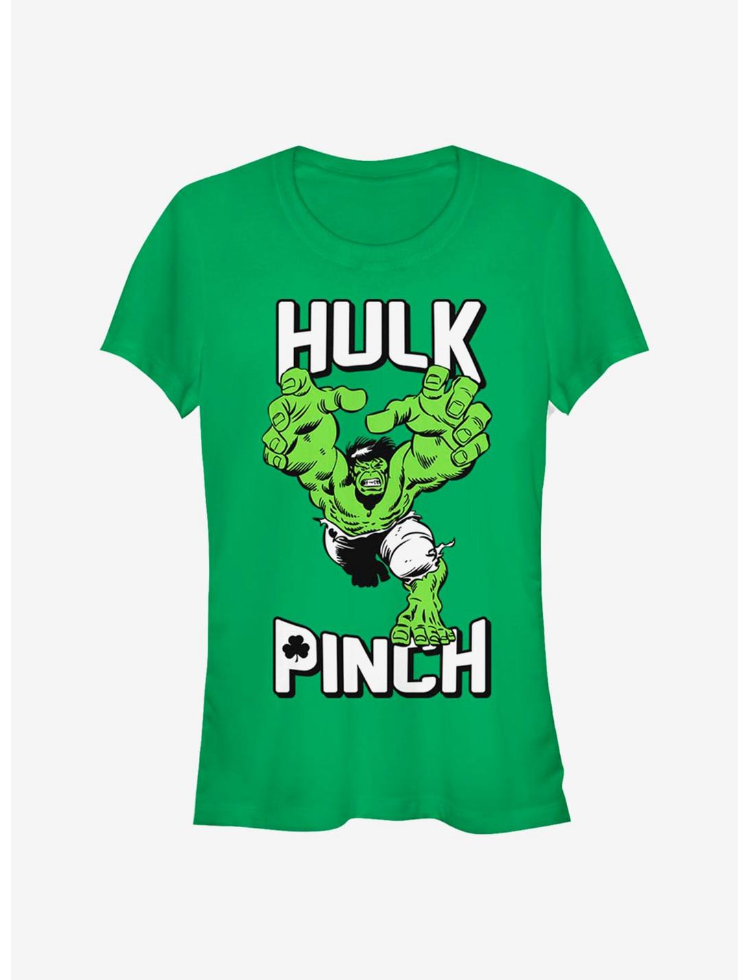 Marvel The Hulk Pinch Girls T-Shirt, KELLY, hi-res
