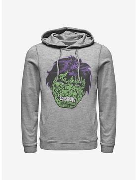 Marvel The Hulk Luck Icons Face Hoodie, , hi-res