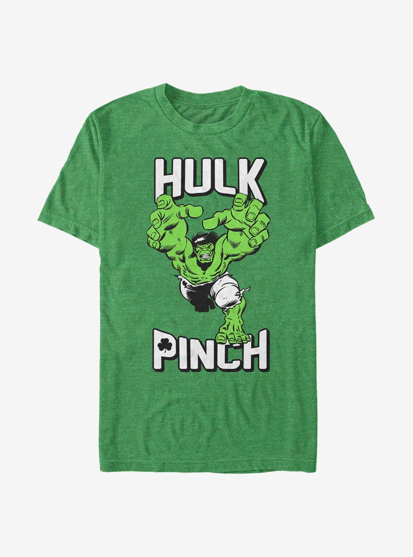 Marvel The Hulk Pinch T-Shirt, KEL HTR, hi-res