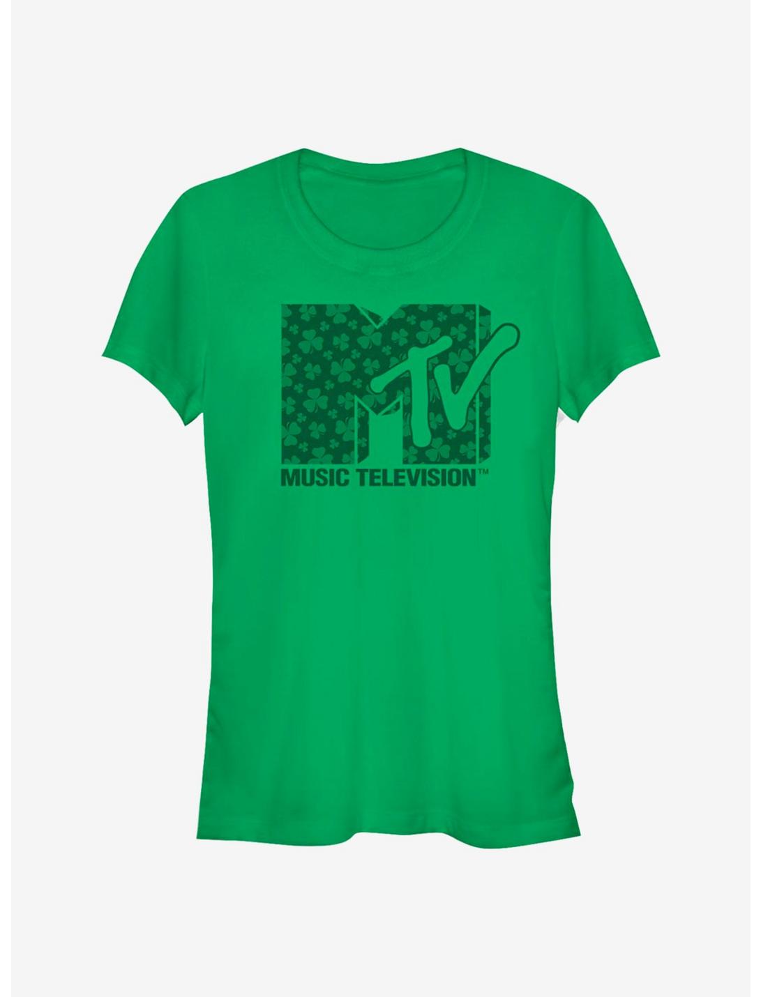 MTV Clover Logo Girls T-Shirt, KELLY, hi-res
