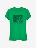 MTV Clover Logo Girls T-Shirt, KELLY, hi-res