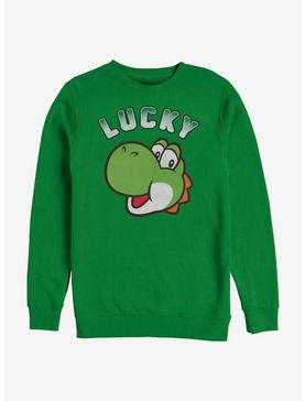 Nintendo Super Mario Lucky Yoshi Sweatshirt, , hi-res