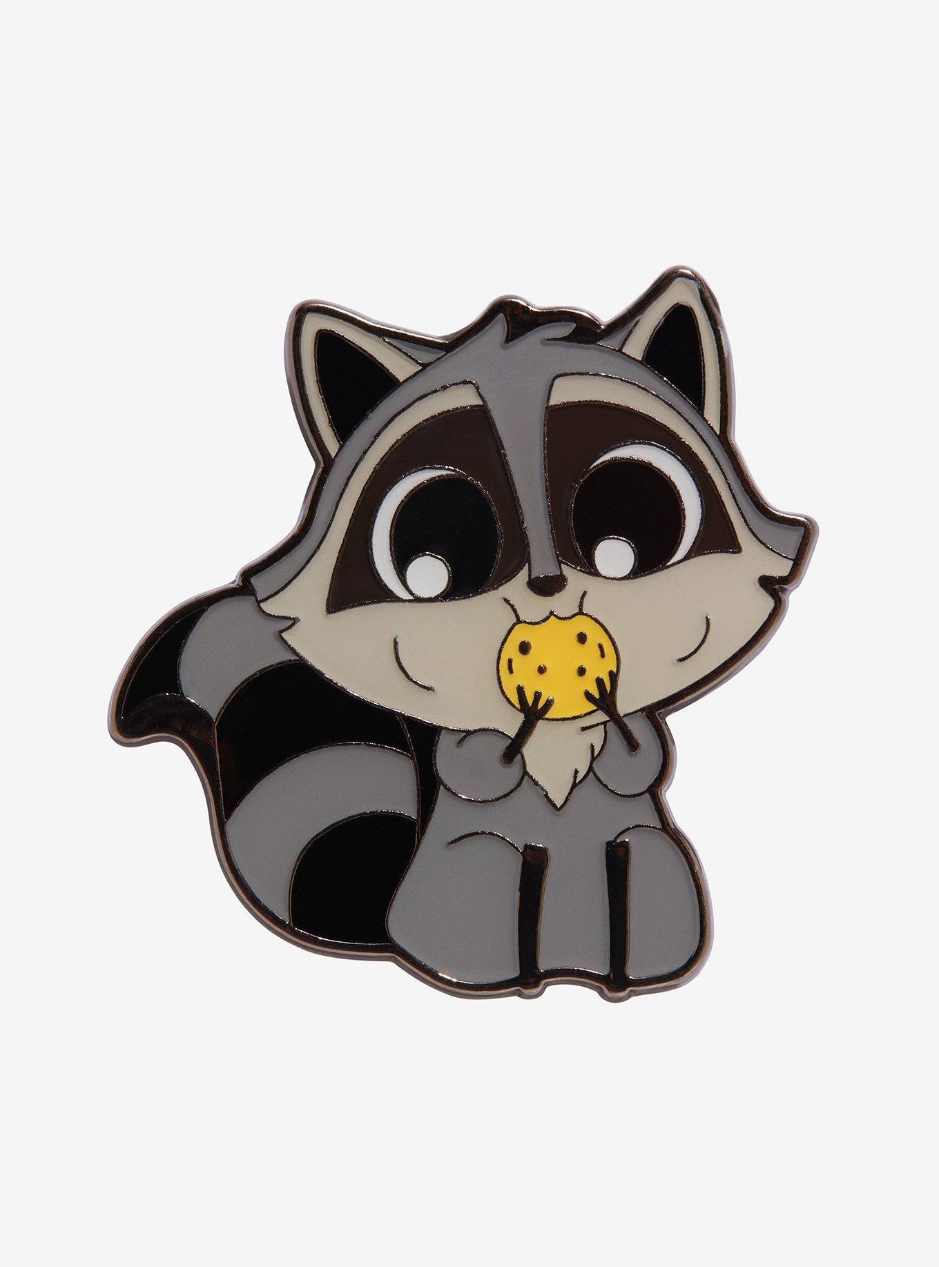 Loungefly Disney Pocahontas Chibi Meeko Enamel Pin, , hi-res